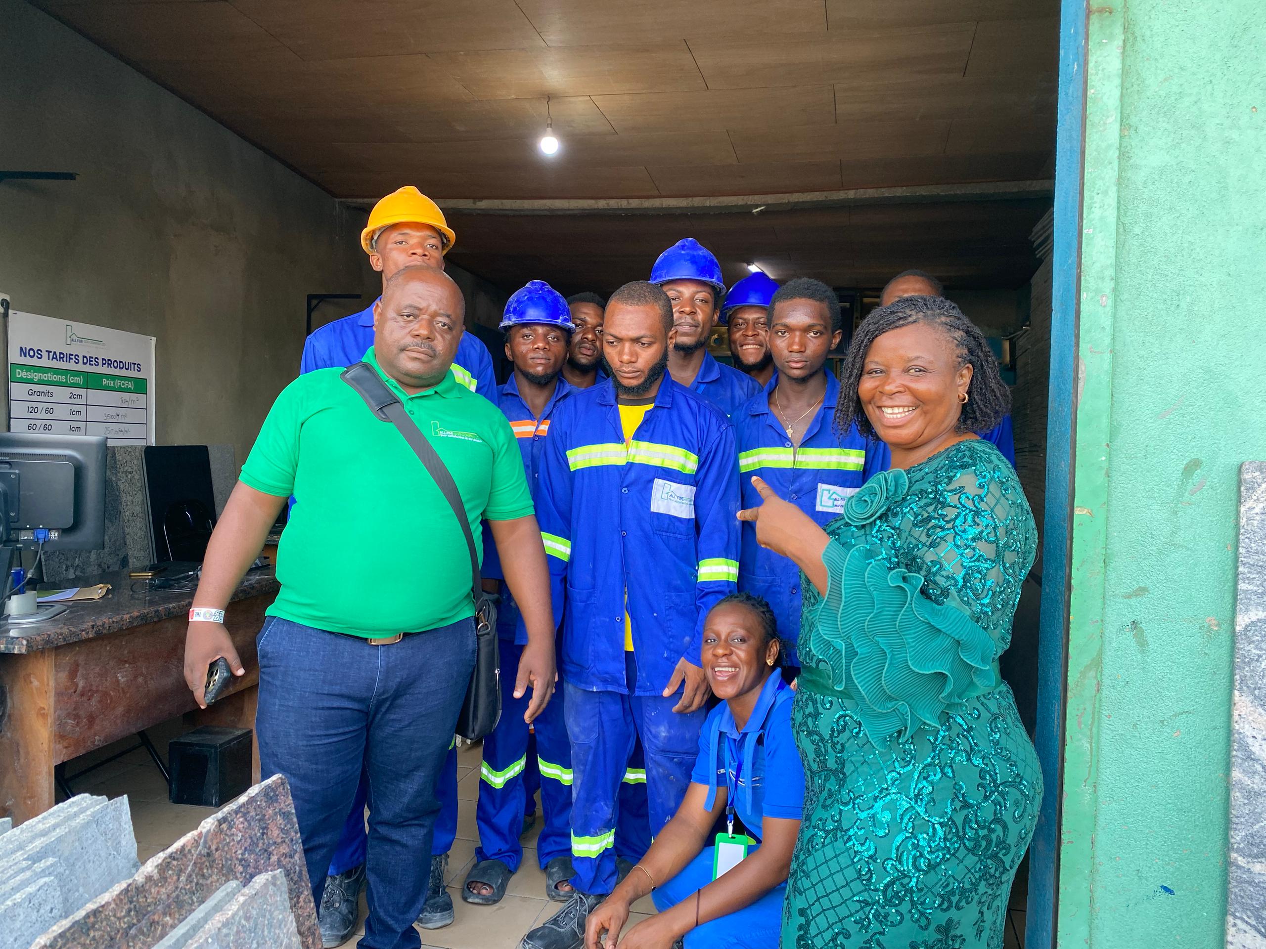 ALL for God Company LTD team at the workshop